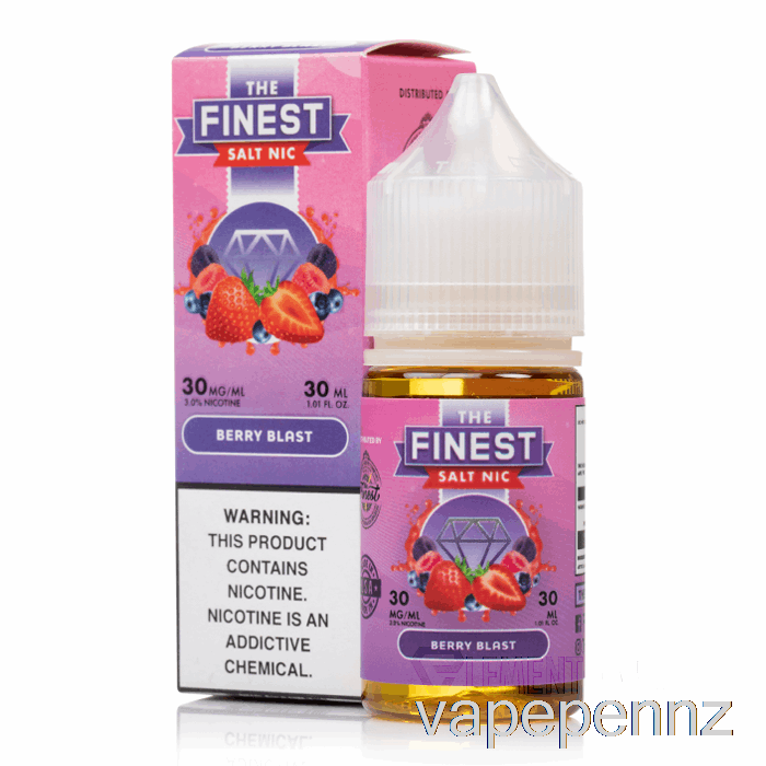 Berry Blast - The Finest Fruit Edition Salt Nic - 30mL 30mg VAPE NZ